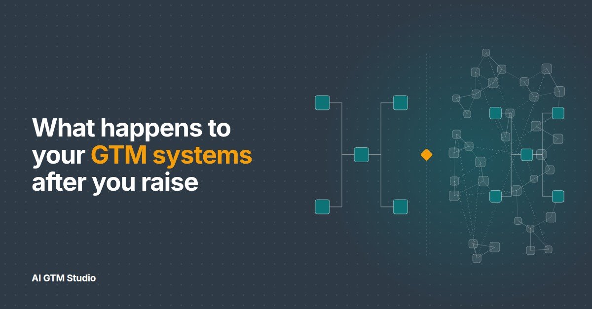What Happens to Your GTM Systems After You Raise