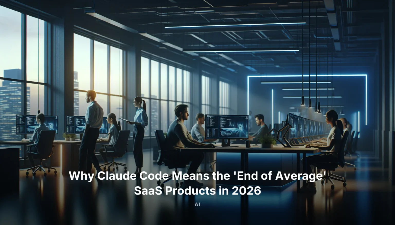SaaS end of average