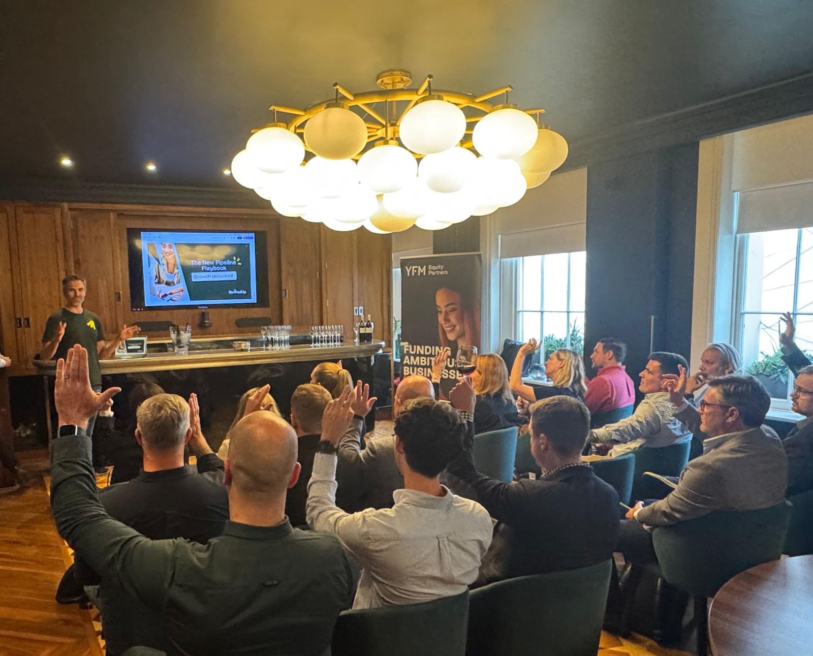 Mark Walker running a GTM workshop